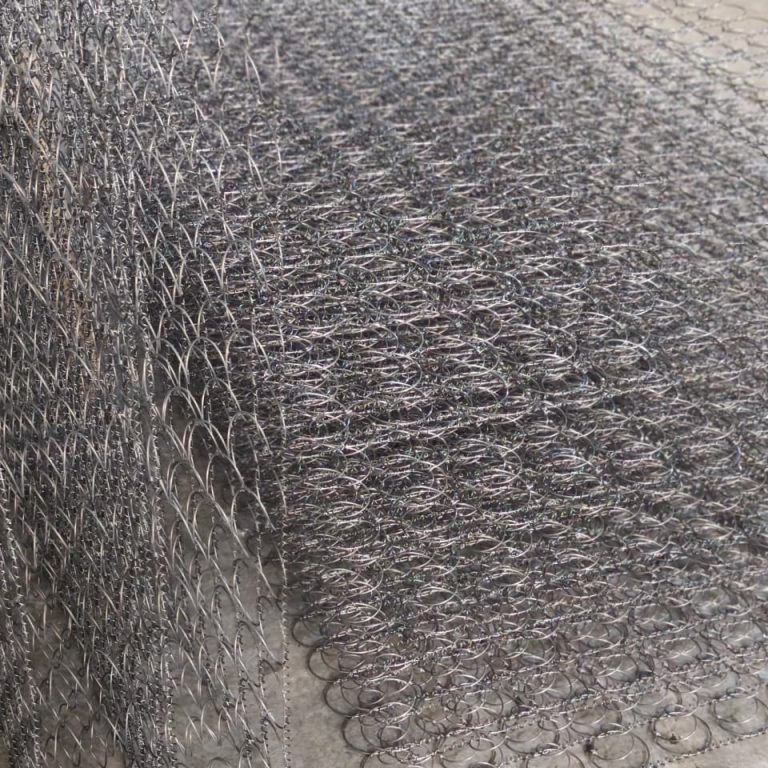 Mattress spring unit production in an Indonesian factory